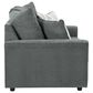 Ashley Stairatt Stationary Loveseat in Gravel, , large