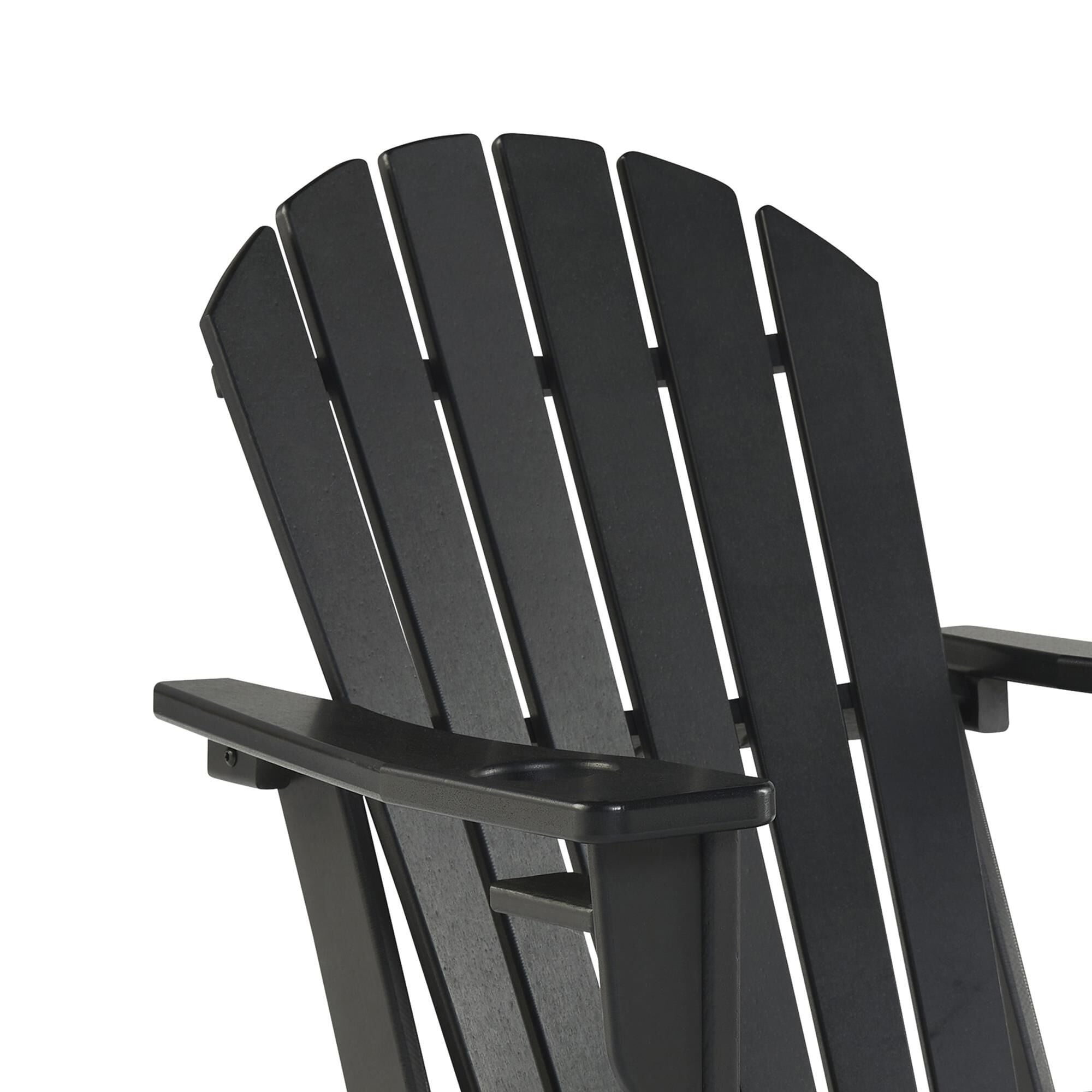 Ashley Sundown Treasure Outdoor Rocking Chair in Black