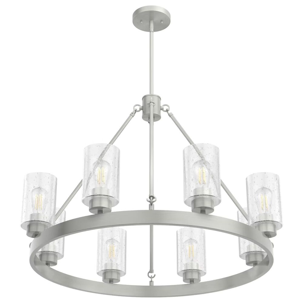 Hunter Hartland 8-Light Chandelier in Brushed Nickel, , large