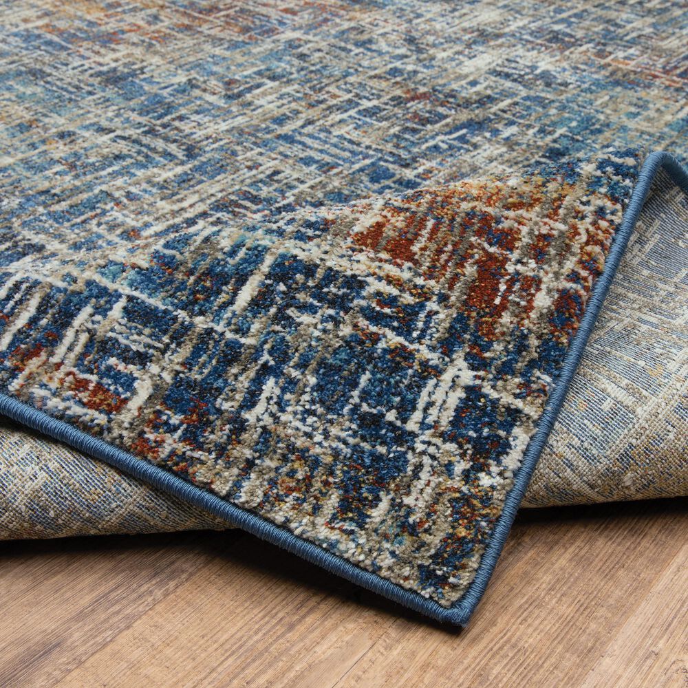 Oriental Weavers Venice Latina 7&#39;10&quot; x 10&#39; Blue and Multicolor Area Rug, , large