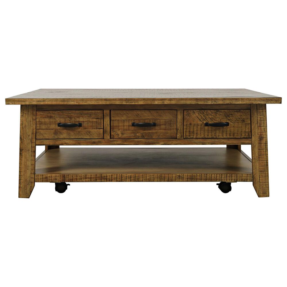 Waltham Telluride Cocktail Table in Golden Brown, , large