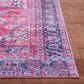 Safavieh Serapi 6"7" x 9" Navy and Red Area Rug, , large