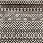 Central Oriental Tulsa Nicole 7"10" x 9"10" White Sand and Armor Grey Area Rug, , large