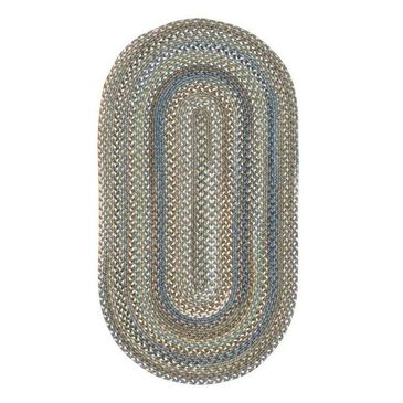 Capel American Legacy 0210 3" x 5" Oval Pine Forest Area Rug, , large