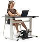 Sunny Health & Fitness Smart Under Desk Cycle in Black, , large