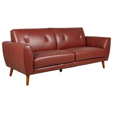 Mayberry Hill Sonata Stationary Sofa in Ling Dian Red, , large