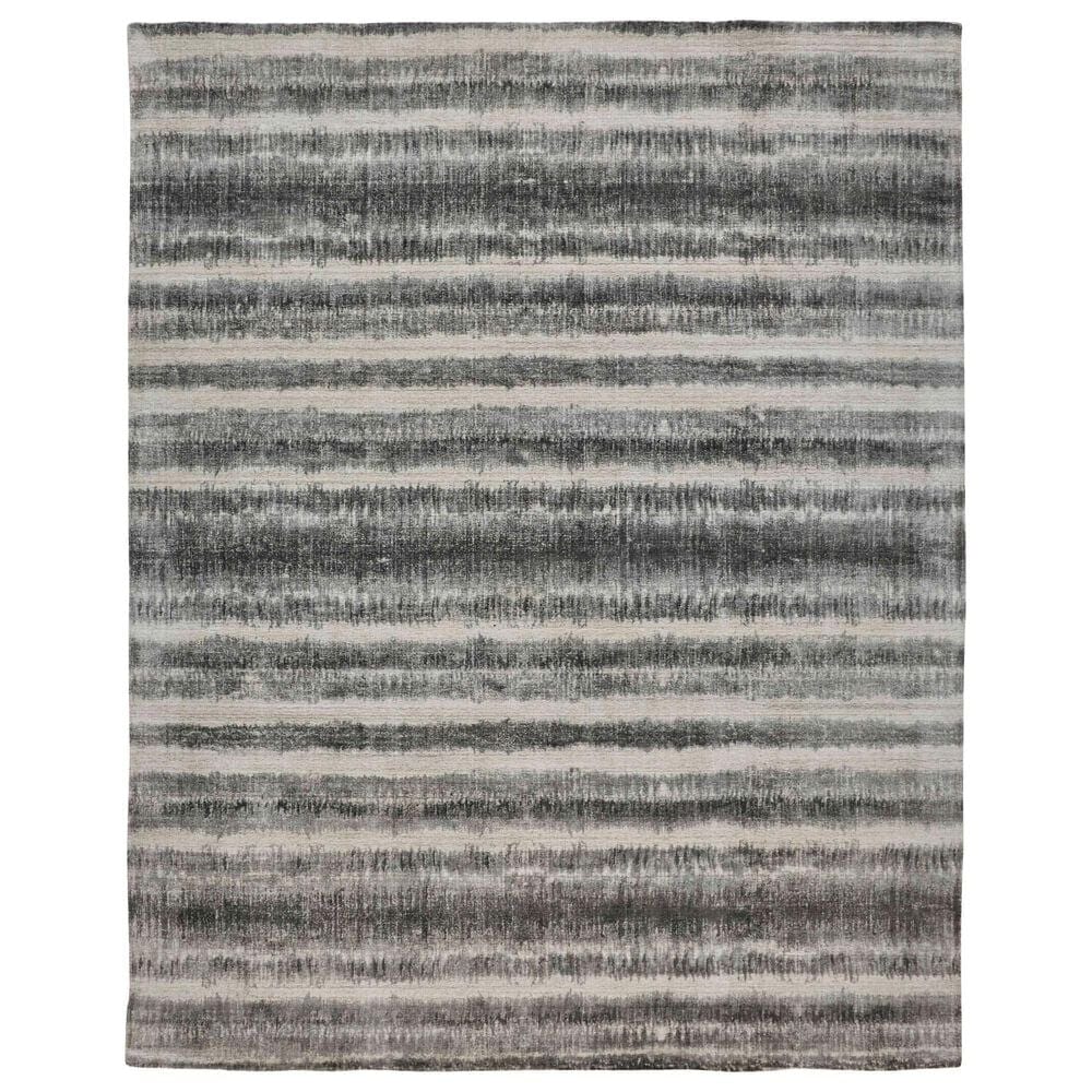 Feizy Mackay 8" x 10" Charcoal Area Rug, , large