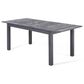 Hearth and Haven Outdoor Rectangular Dining Table in Dark Grey - Table Only, , large