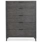 Bernhardt Tribeca 5-Drawer Tall Chest in Tadon, , large