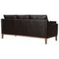 Blue River Pompeii Stationary Sofa in Dark Brown, , large