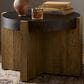 Four Hands Bingham End Table in Rustic Oak and Distressed Iron, , large
