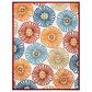 Safavieh Cabana CBN801A 8" x 10" Creme and Red Indoor/Outdoor Area Performance Rug, , large