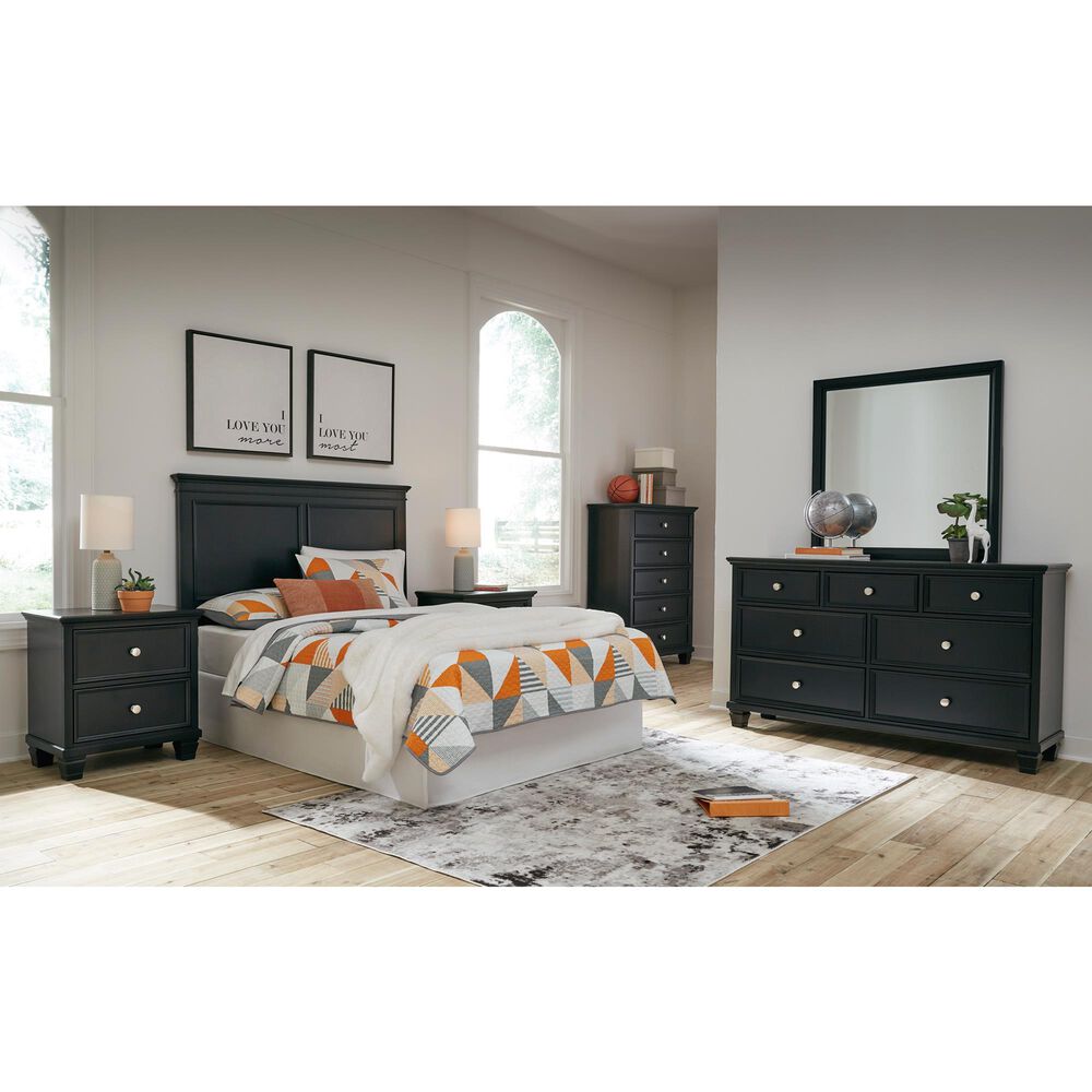 Ashley Lanolee Bedroom Mirror in Black, , large