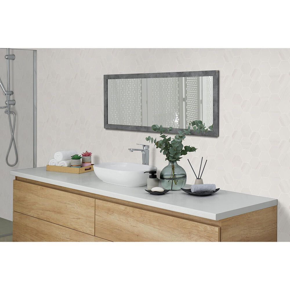 MS International Eden Dolomite 3&quot; x 3&quot; Hexagon on 12&quot; x 12&quot; Porcelain Mosaic Sheet, , large