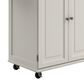 Homestyles Dolly Madison Kitchen Cart in Off-White, , large