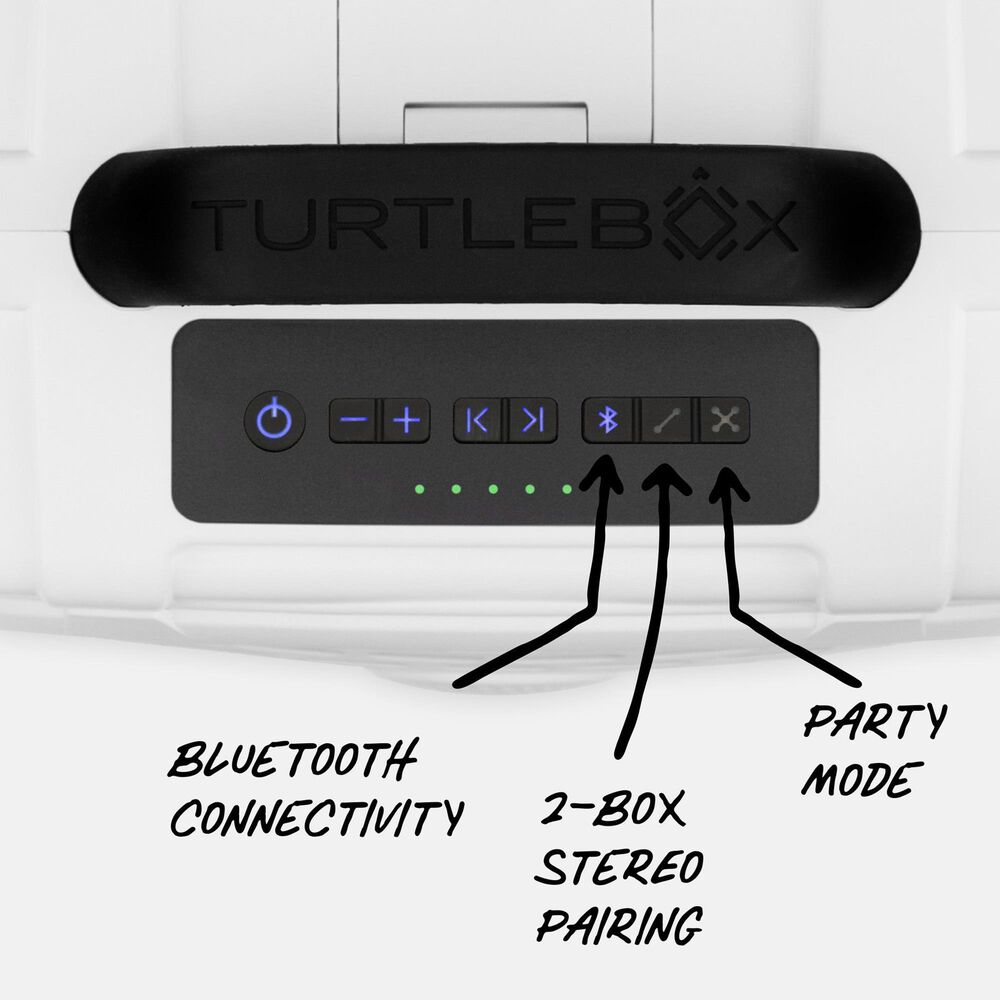 Turtlebox Audio Original Gen 3 Outdoor Speaker in White, , large