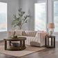 Belle Furnishings Broadmore Chairside Table in Cobblestone Brown, , large