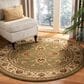 Safavieh Lyndhurst LNH553 5"3" Round Green and Ivory Area Rug, , large