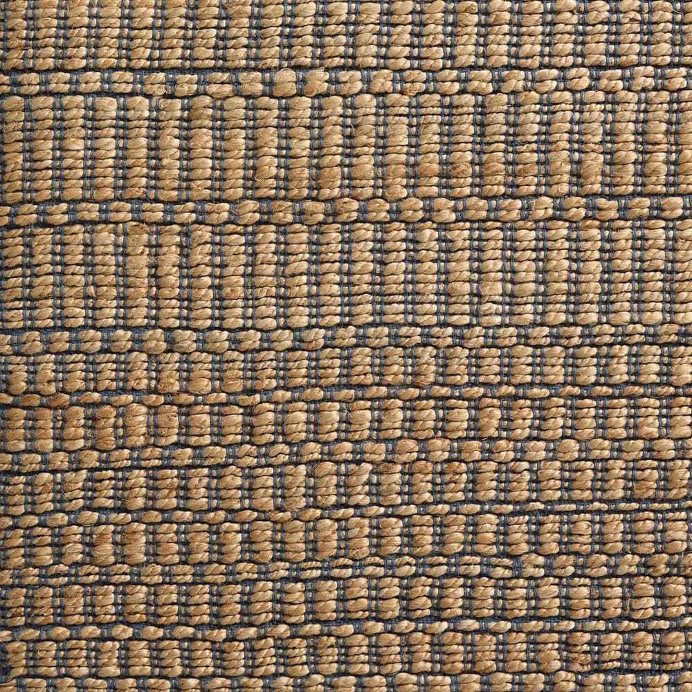 Angela Rose Colton 2&#39;6&quot; x 8&#39; Natural and Navy Runner, , large