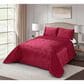 Duke Imports Virah Bella Micromink 3-Piece Full/Queen Quilt Set in Burgundy Tetra, , large
