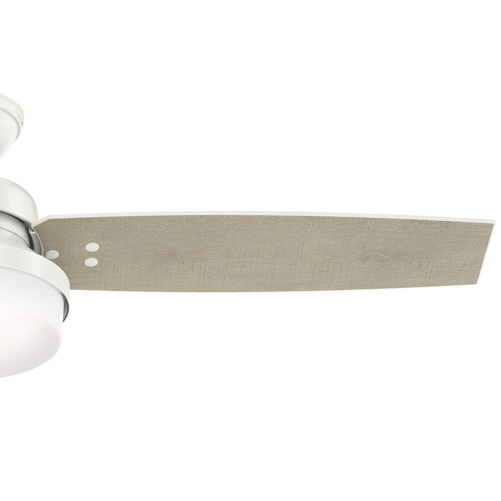 Hunter Sentinel 52&quot; LED Ceiling Fan in Fresh White, , large