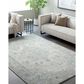 Surya Avellino AVL-2314 10" x 14" Light Beige, Gray, Deep Teal, Pale Blue, Tan, Light Olive and Denim Area Rug, , large
