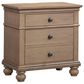 Riva Ridge Oxford 5-Piece California King Sleigh Bedroom Set in Tan with USB Ports, , large