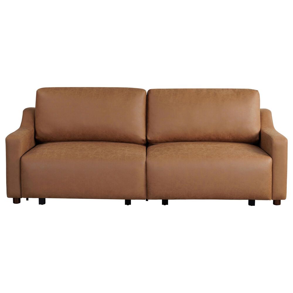 Lifestyle Solutions Glenmont Convertible Sofa in Brown, , large
