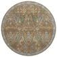 Dalyn Rug Company Hatay 8" Round Copper Area Rug, , large
