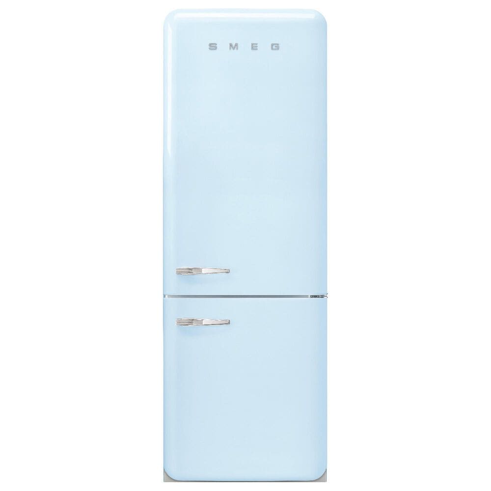 Smeg Retro Style 18 Cu. Ft. Freestanding Bottom-Mount Refrigerator in Pastel Blue, , large