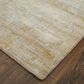 Feizy Eastfield 69FPF 3" x 5" Gold and Ivory Area Rug, , large