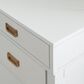 Linon Home Decor Peggy Side Storage Desk in White, , large