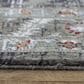 RIZZY Signature 2"6" x 8" Gray and Multicolor Runner, , large