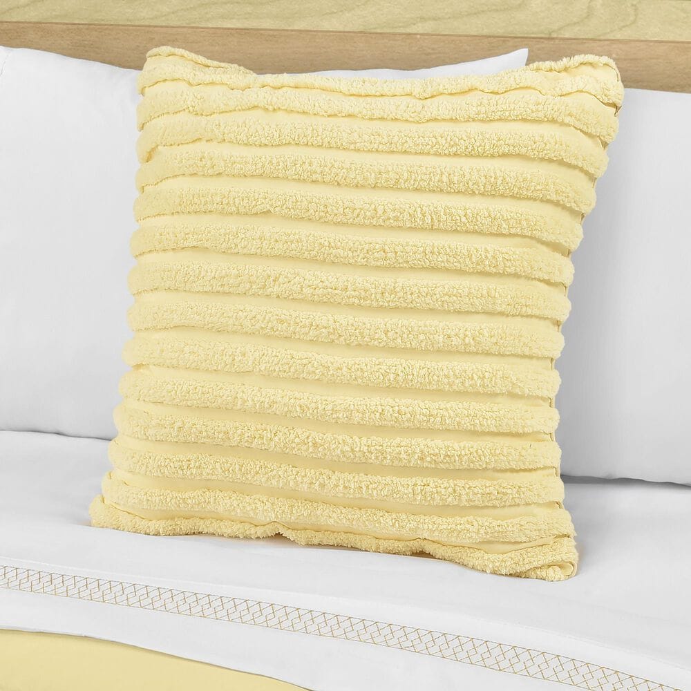 J. Queen New York Darby 20&quot; Square Throw Pillow in Yellow, , large