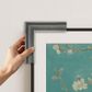 Deco TV Frames Slim 32" Frame Bezel for Samsung the Frame TV in Industrial Iron, , large