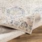 Surya Indigo IGO-2308 4"3" x 5"6" Blue, Charcoal and Tan Area Rug, , large