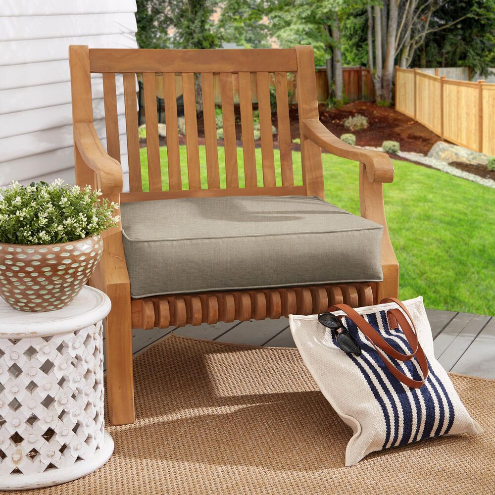 Sorra Home Sunbrella 22.5" Deep Seating Cushion in Canvas Taupe , , large