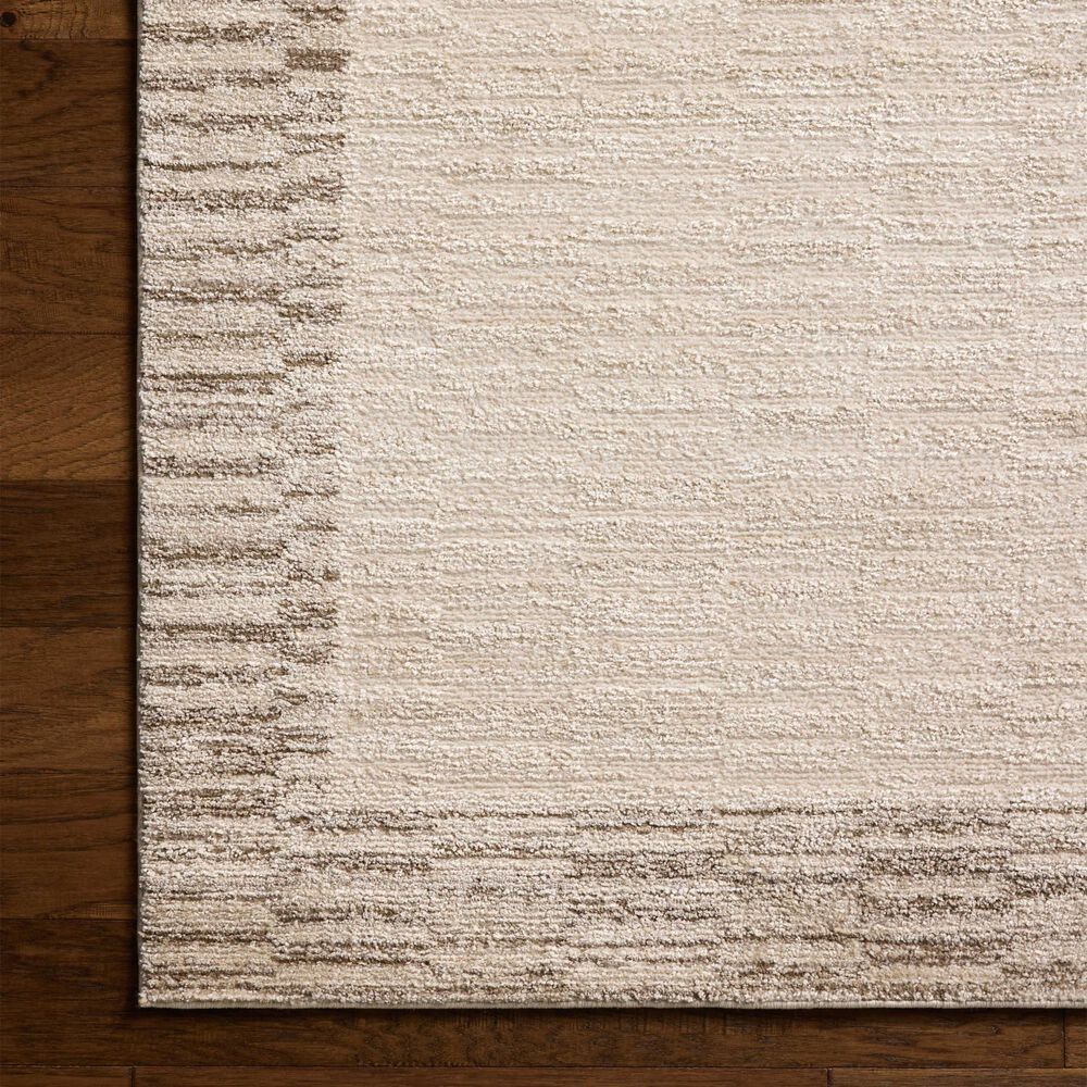 Chris Loves Julia x Loloi Calvin Ivory and Pebble 9'6" x 12'6" Area Rug, , large