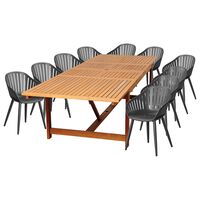 10 chair set with table