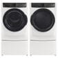 Electrolux 700 Series 4.5 Cu. Ft. Front Load Washer and 8.0 Cu. Ft. Gas Dryer Laundry Pair with Two Pedestals in Matte White, , large