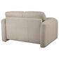 Superb Leather Leather Accent Chair in Oslo Pebble, , large