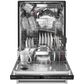 KitchenAid 44 dBA Built-In Bar Handle Dishwasher with FreeFlex 3rd Rack and Top Control in PrintShield Stainless Steel, , large