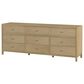 Butler Specialty Company Nora 9-Drawer Dresser in Light Brown, , large