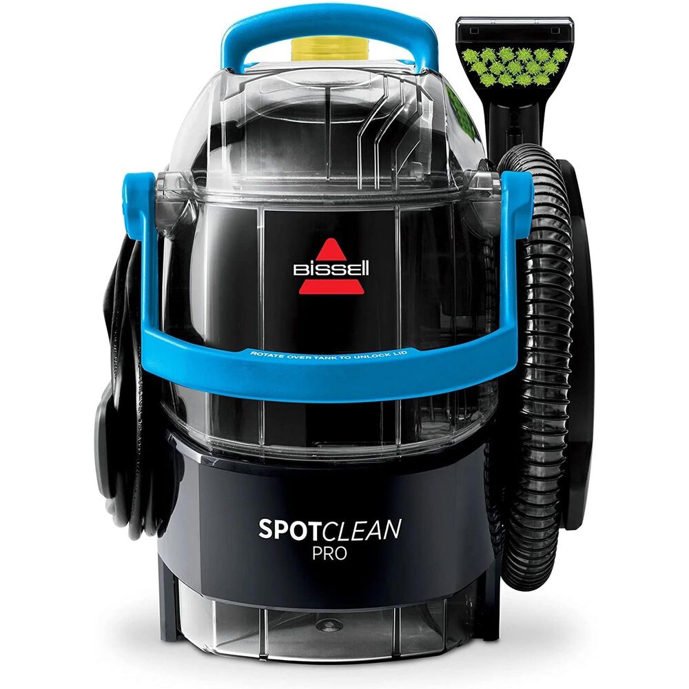 Bissell Little Green Pet Pro Portable Carpet Cleaner in Cobalt Blue and Titanium, , large
