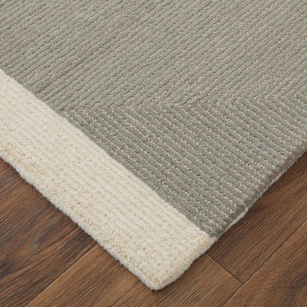 Feizy Rugs Maguire Gray and Black 2&#39; x 3&#39; Area Rug, , large