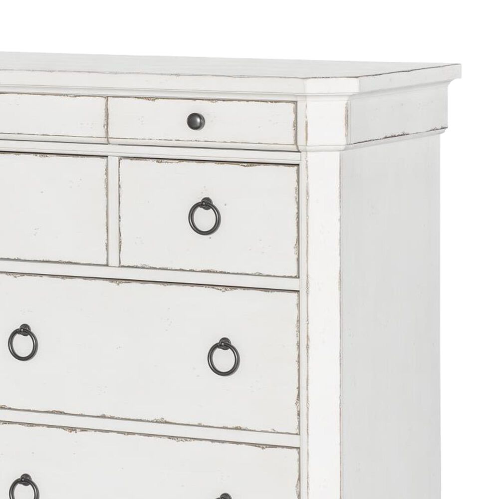 Legacy Classic Vintage Market 10-Drawer Dresser and Mirror in Picket Fence, , large