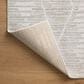 Loloi II Kamala 2"7" x 12" Ivory and Silver Runner, , large