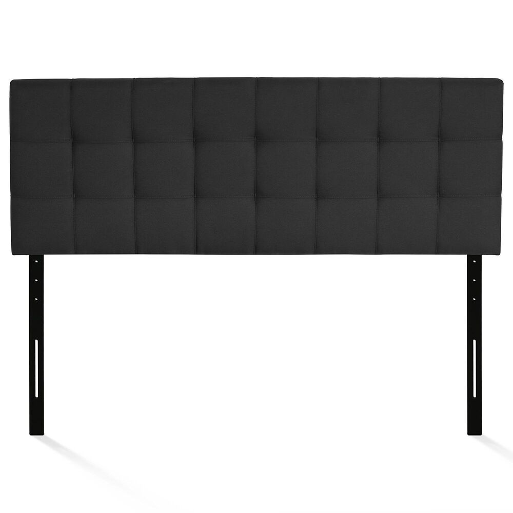 HOMLUX Roanne Queen Tufted Headboard in Black, , large