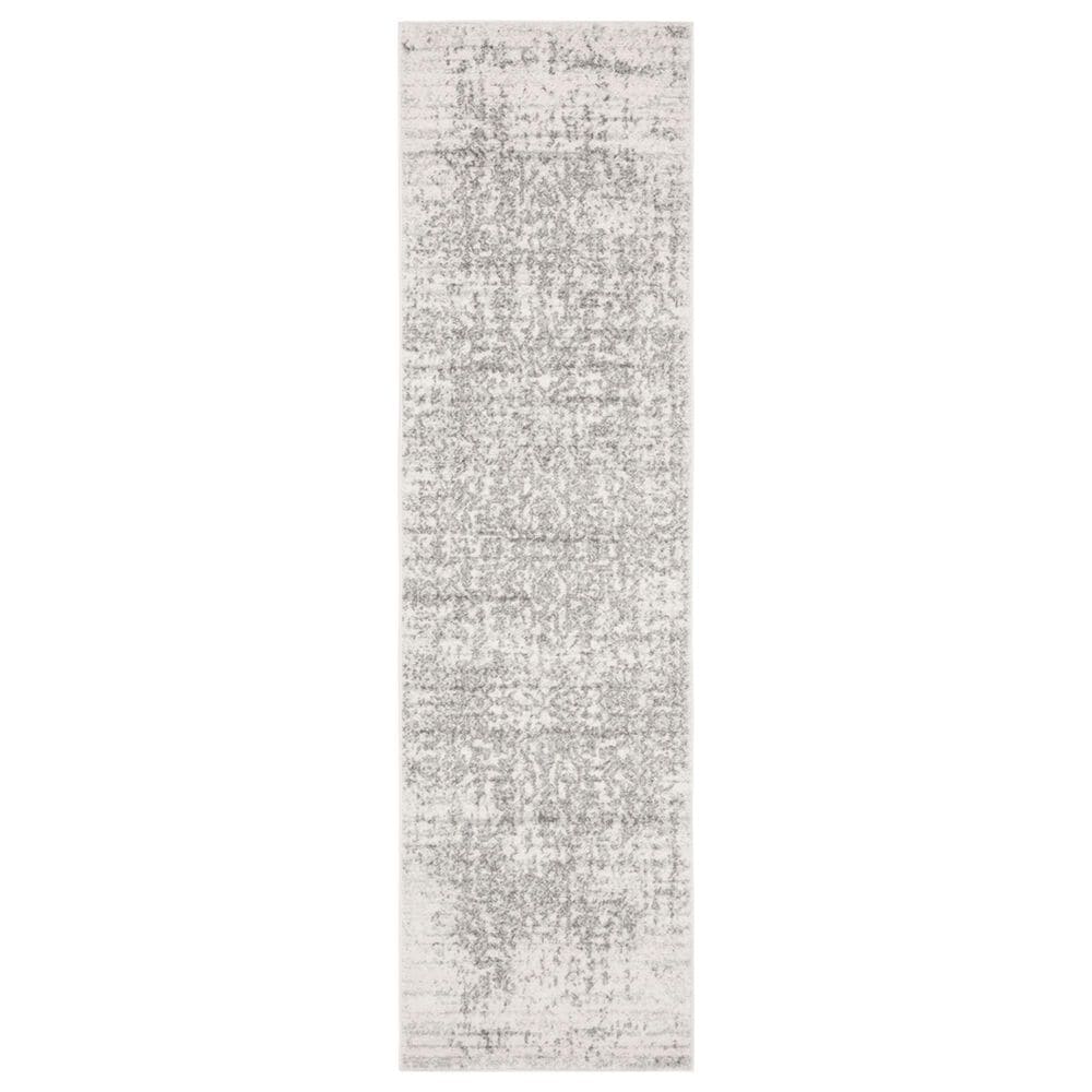 Safavieh Madison MAD603G 2"3" x 10" Silver and Ivory Runner, , large
