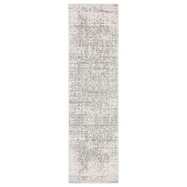 Safavieh Madison MAD603G 2"3" x 10" Silver and Ivory Runner, , large